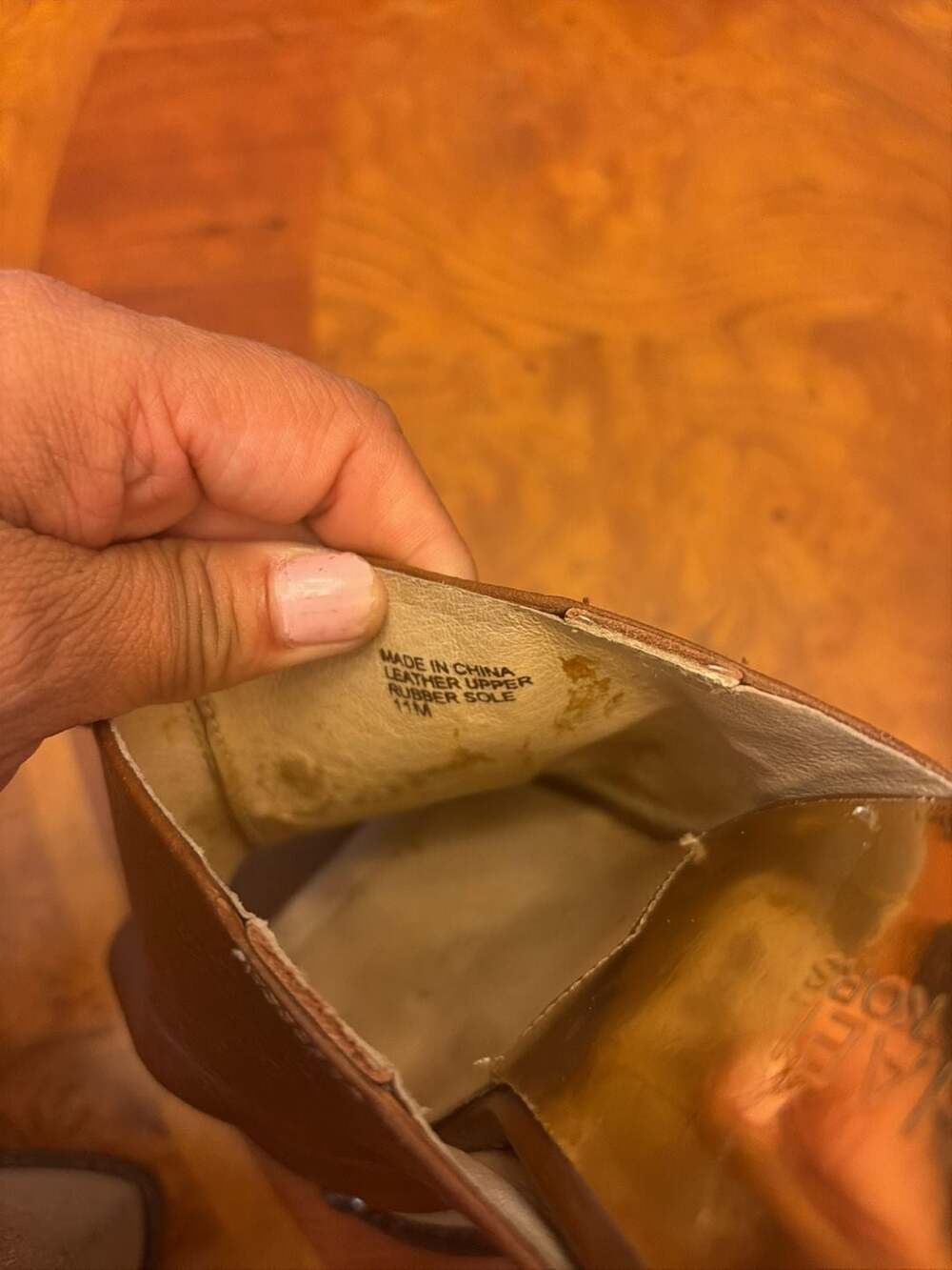 Michael Kors Brown Leather Studded Wedge Mules Size 11M - Picture 4 of 4